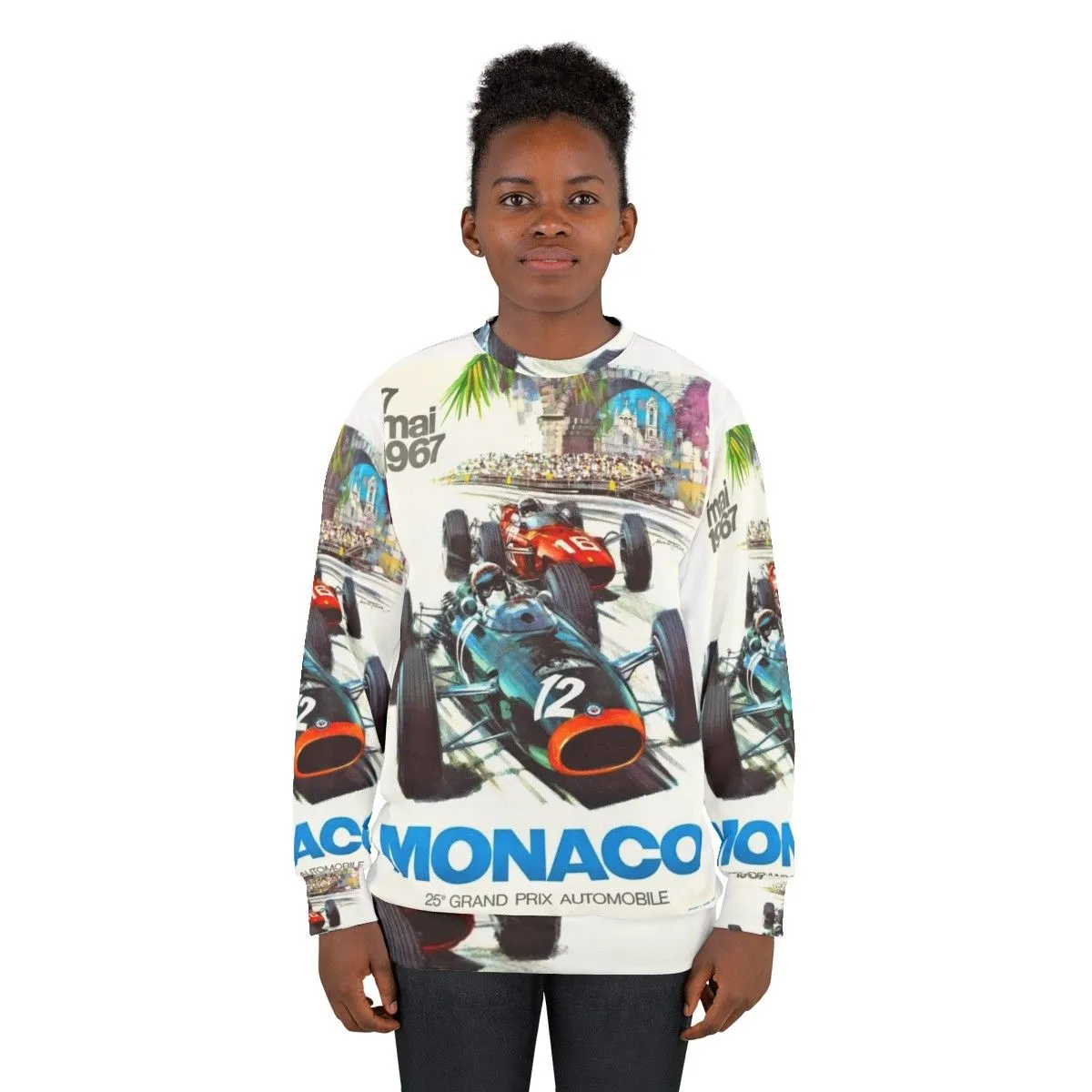 1967 Monaco Grand Prix Vintage Formula 1 Racing Sweatshirt