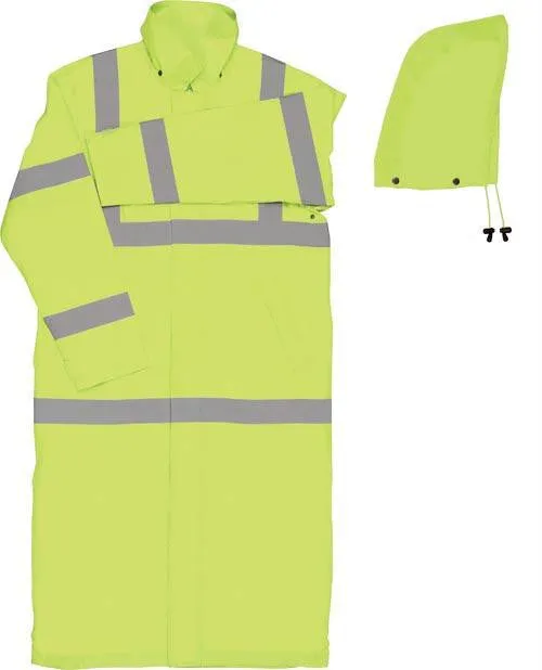 50" Rain Coat Lime-3XL