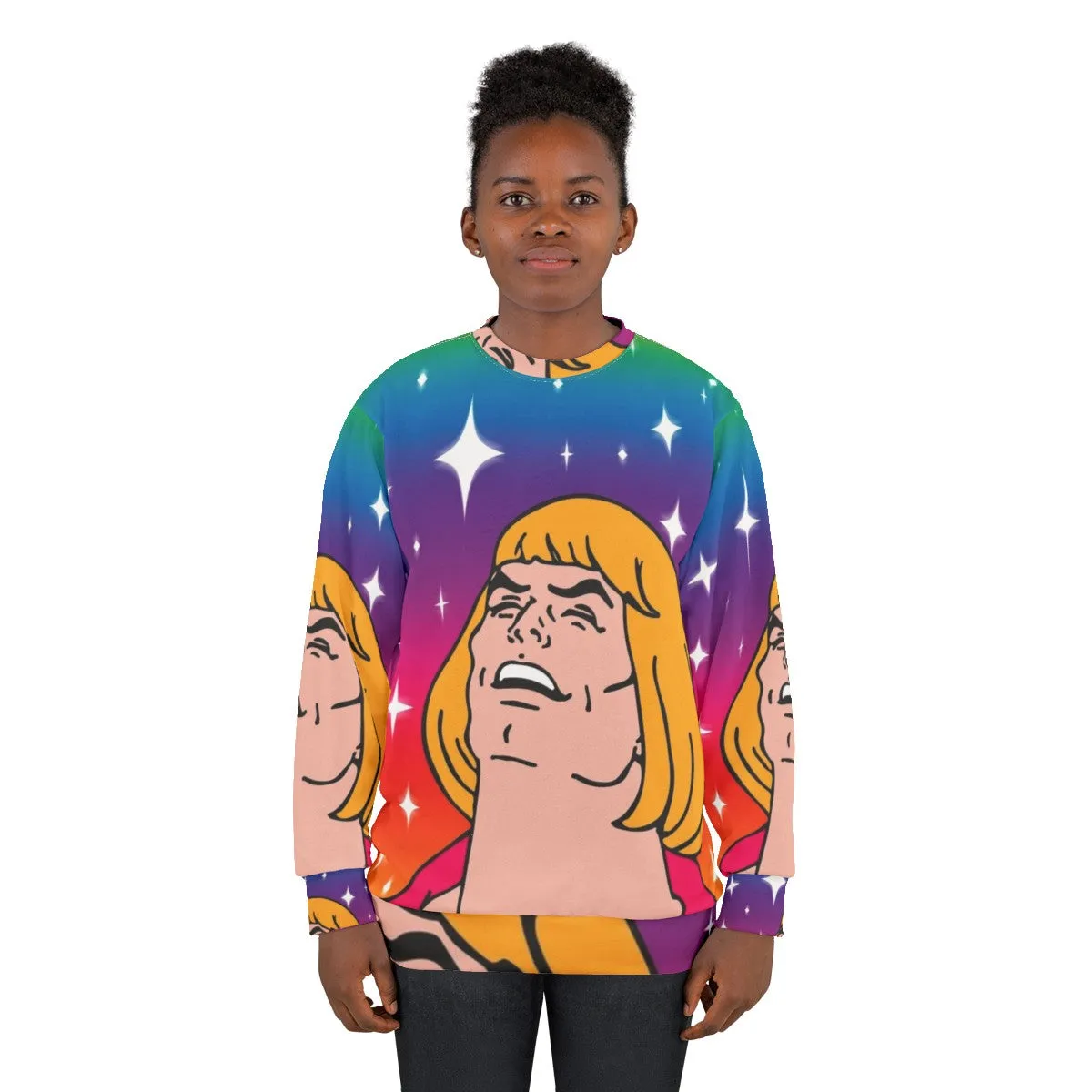 80s He-Man "What's Going On?" Retro Sweatshirt
