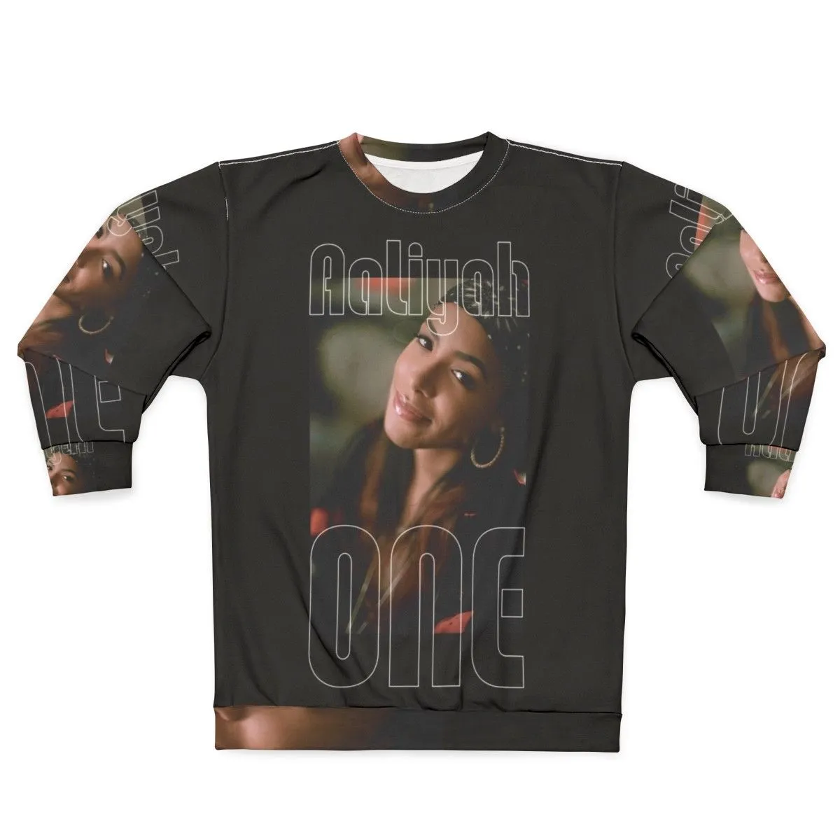 Aaliyah Name Personalized 90s Hip Hop Sweatshirt