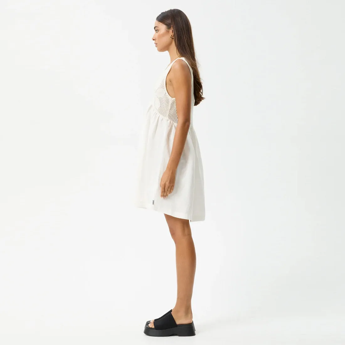 AFENDS Dakota Mini Dress - White