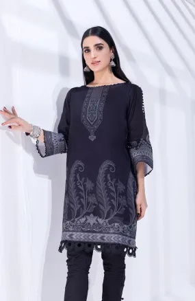 Al Zohaib Black & White Monochrome Kurti '21 – BWPK'21-03