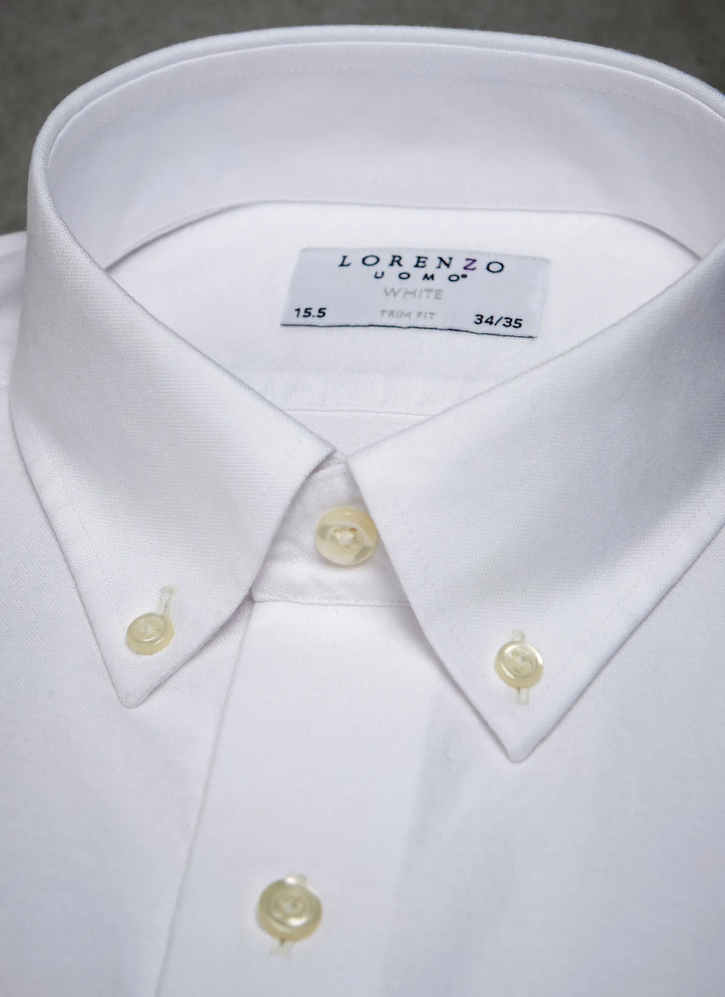 Alexander in White Oxford Shirt
