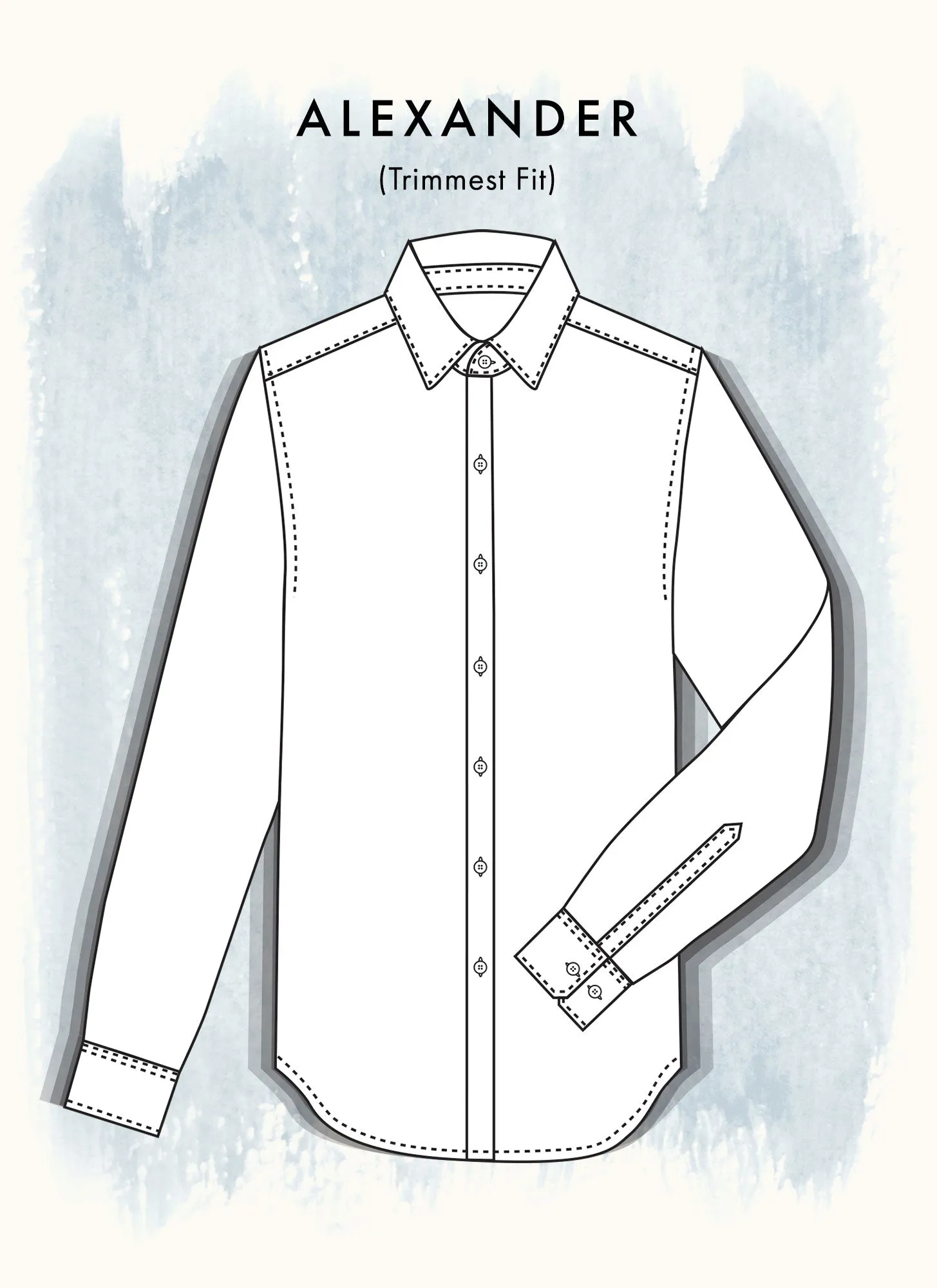 Alexander in White Oxford Shirt