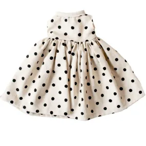 Alimrose Doll Clothing | Dress Black Spot | For 40-45cm Dolls