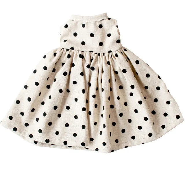 Alimrose Doll Clothing | Dress Black Spot | For 40-45cm Dolls