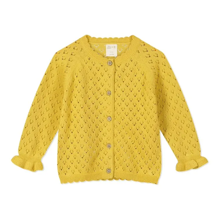 Aurora Cardigan - Gold