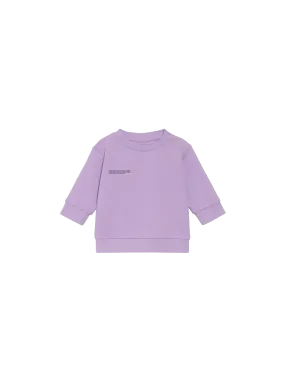Baby 365 Sweatshirt—orchid purple
