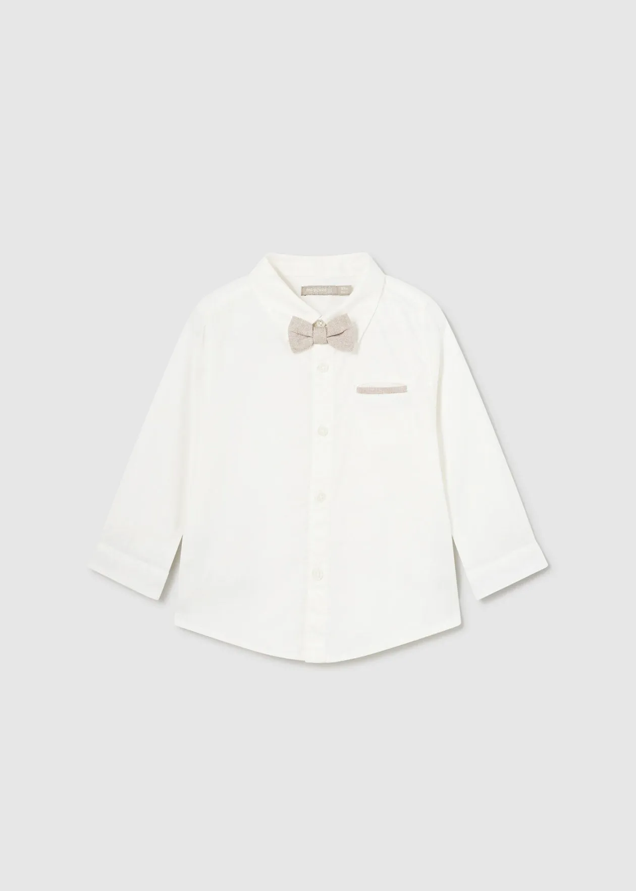 Baby Shirt and Bowtie/Mayoral