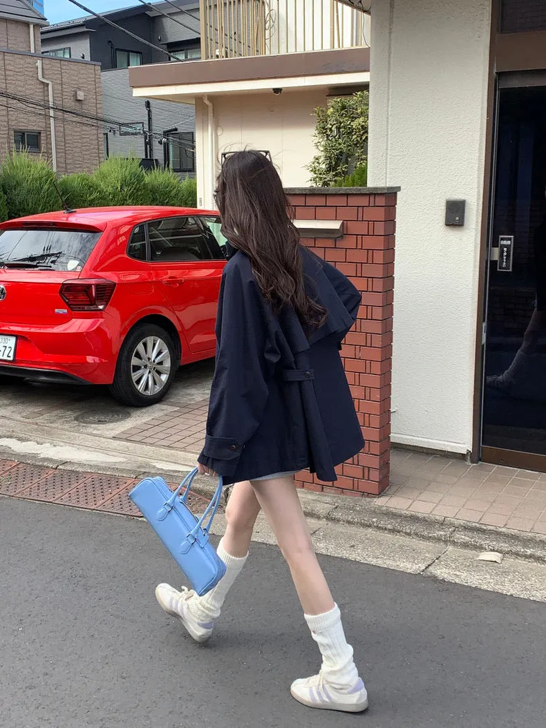 Babydoll Relaxed Trench Coat