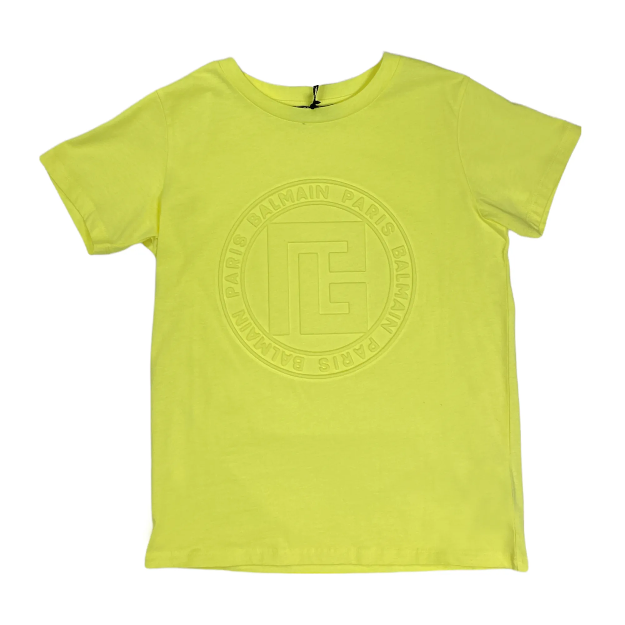 Balmain Neon Yellow T-Shirt