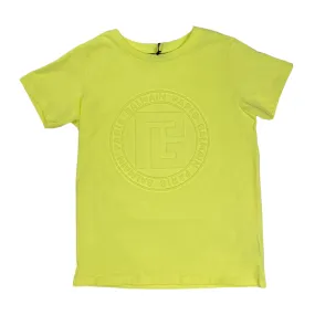 Balmain Neon Yellow T-Shirt