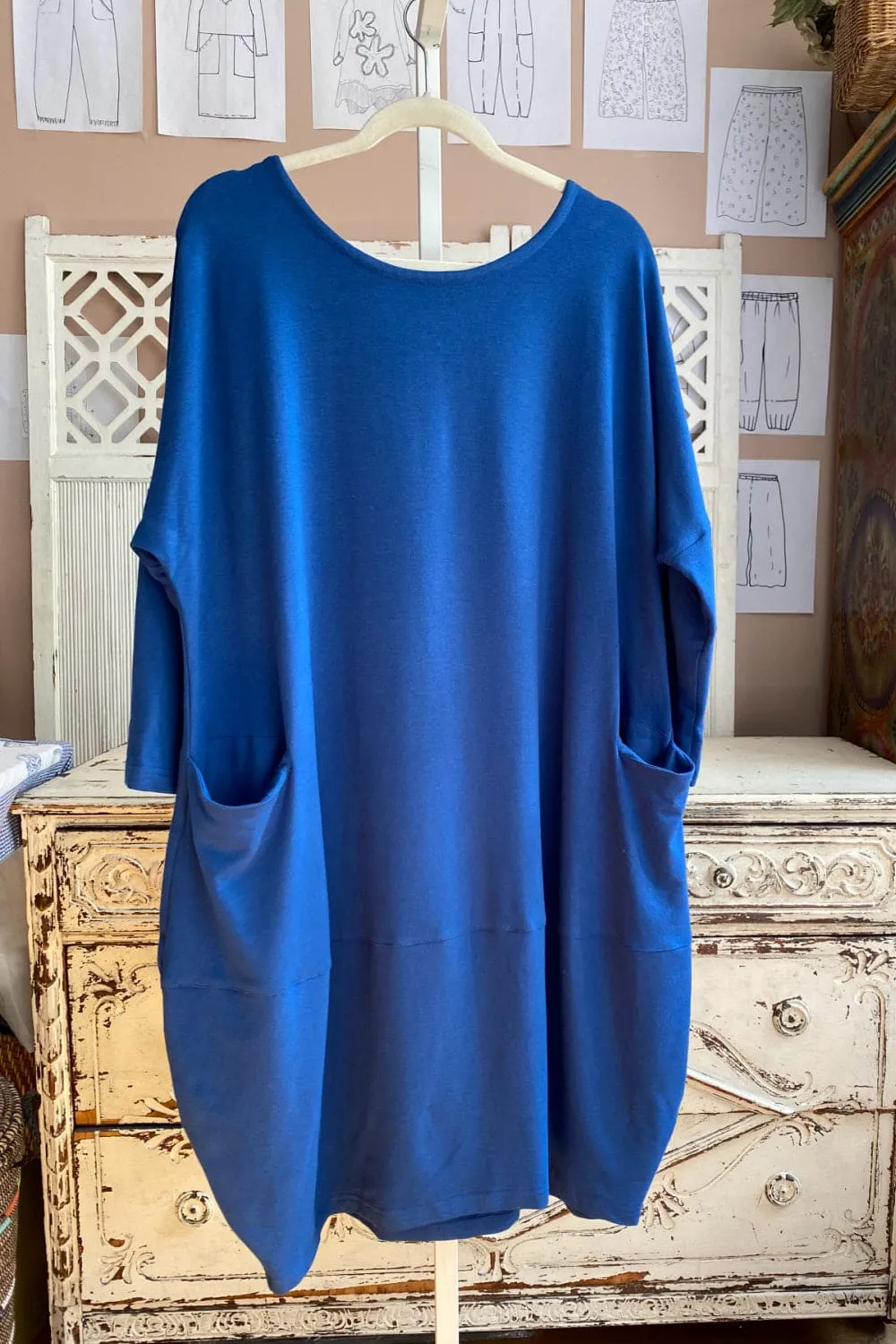 Bamboo Knit Bubble Dress