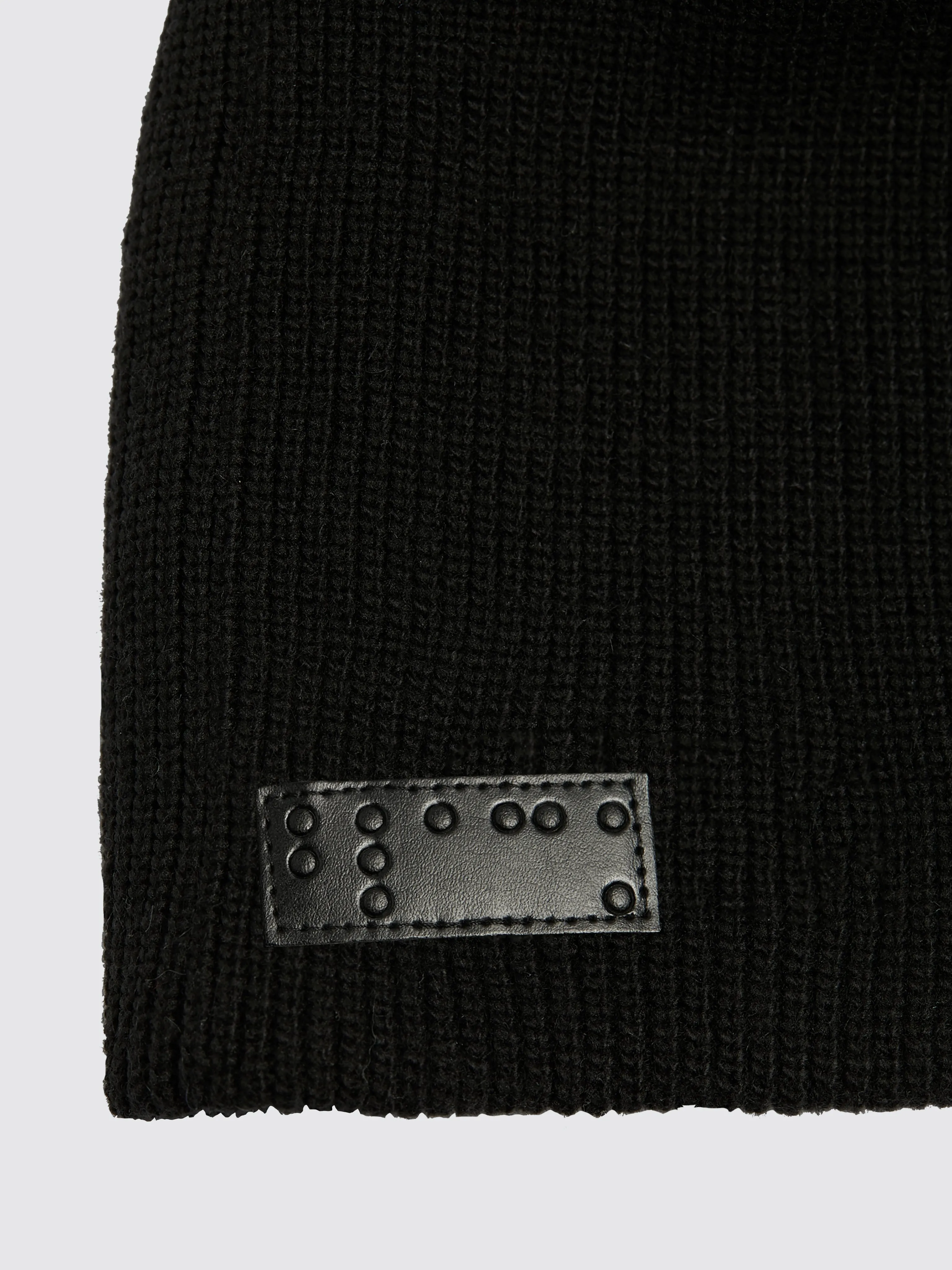 Beanie & Scarf Ribbed Knit Set