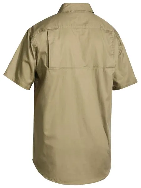 Bisley Mens S/S Cool Lightweight Cotton Drill Shirt