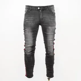 black skinny jeans