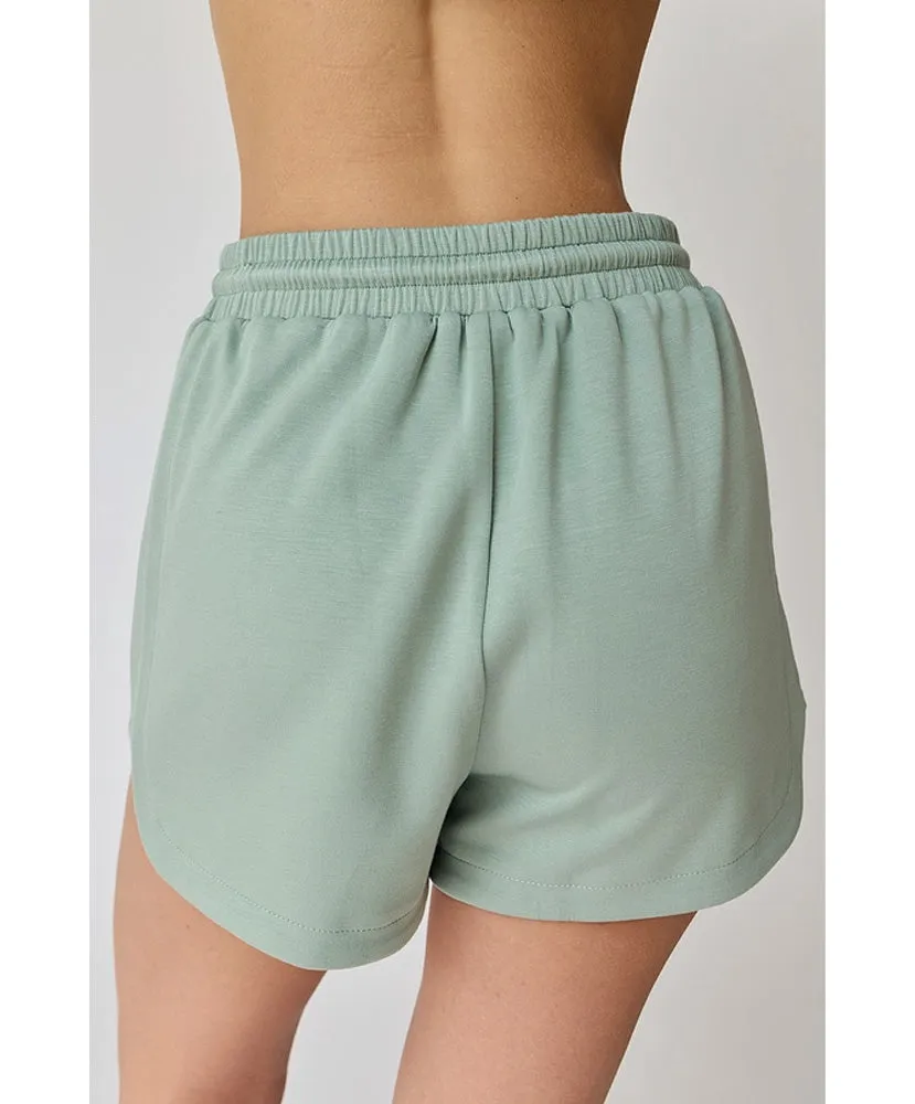 Blake Half Zip Cropped Sweatshirt and Shorts Set