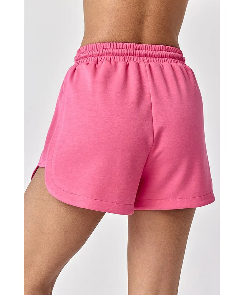 Blake Half Zip Cropped Sweatshirt and Shorts Set