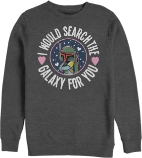 Boba Fett Search The Galaxy For You Star Wars Sweatshirt