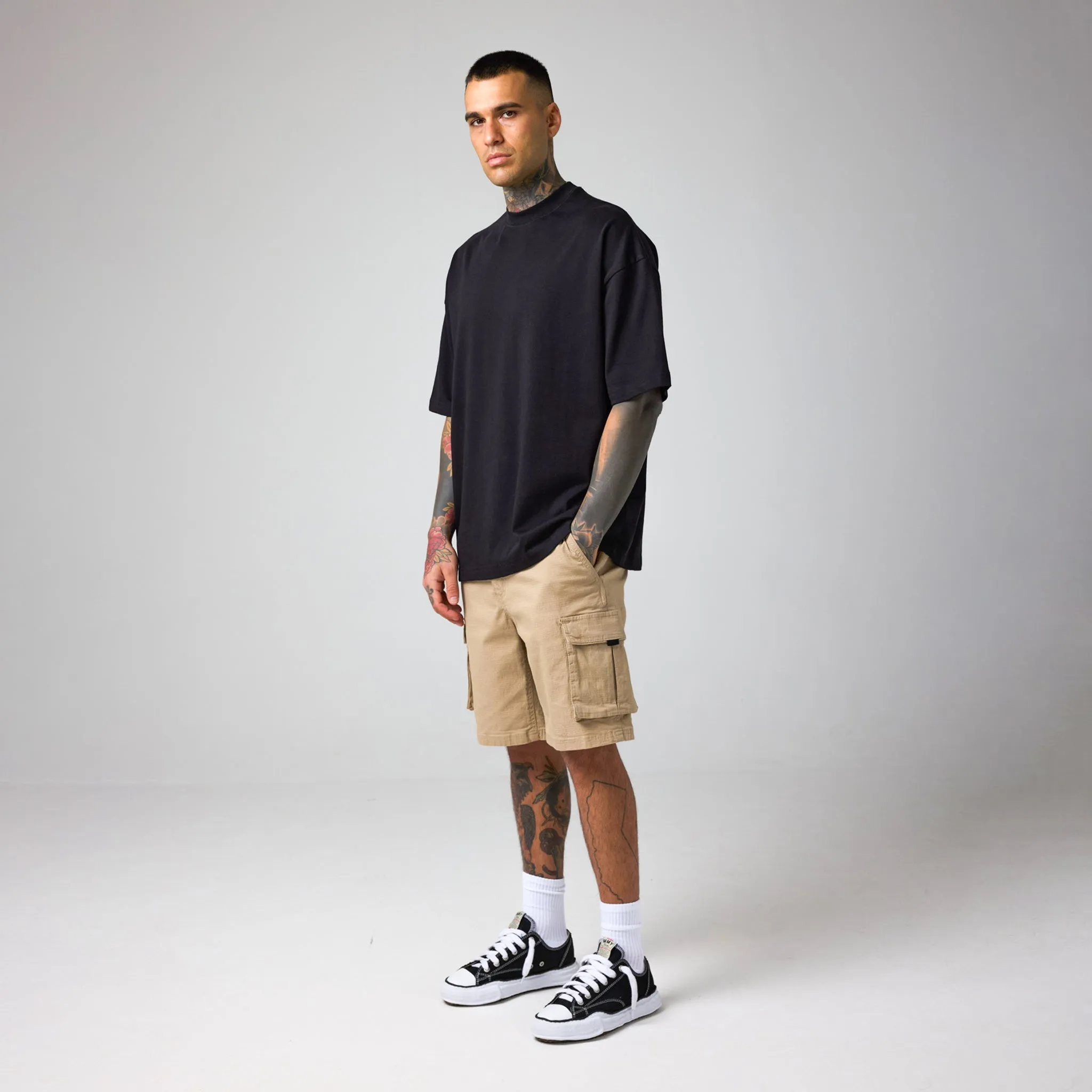 Box Fit T-Shirt | Vintage Black Wash
