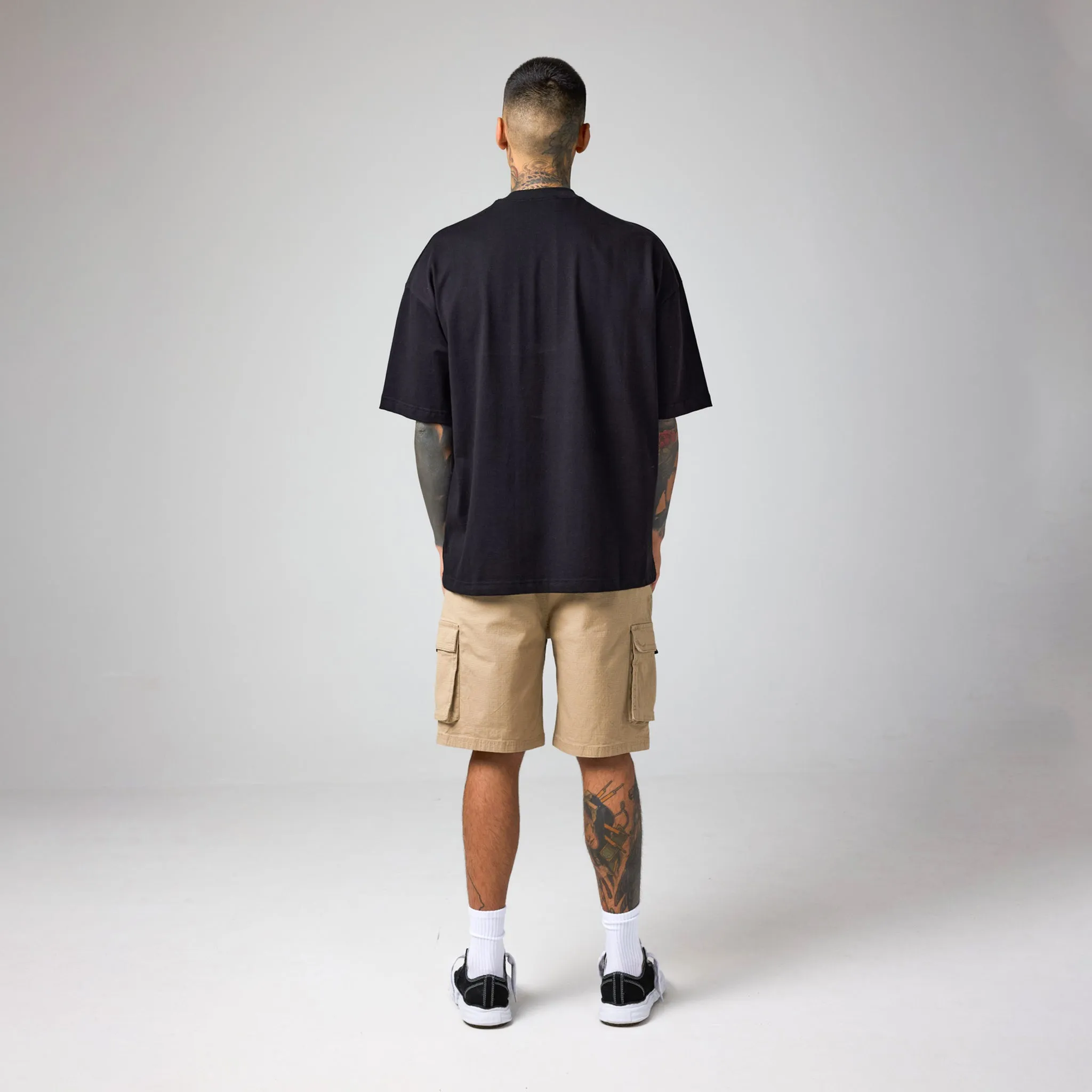 Box Fit T-Shirt | Vintage Black Wash