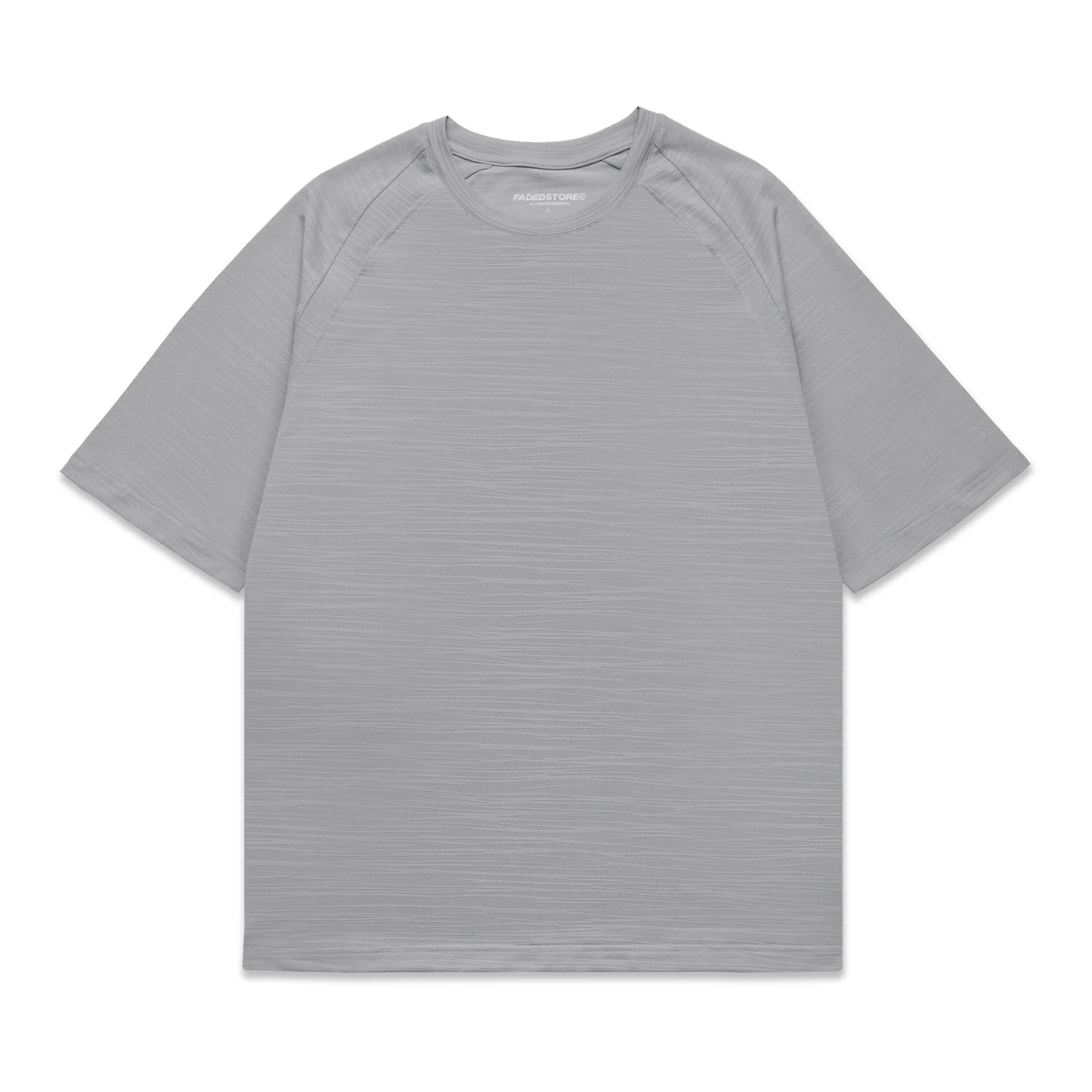 Box Fit Tech T-Shirt | Fog Grey