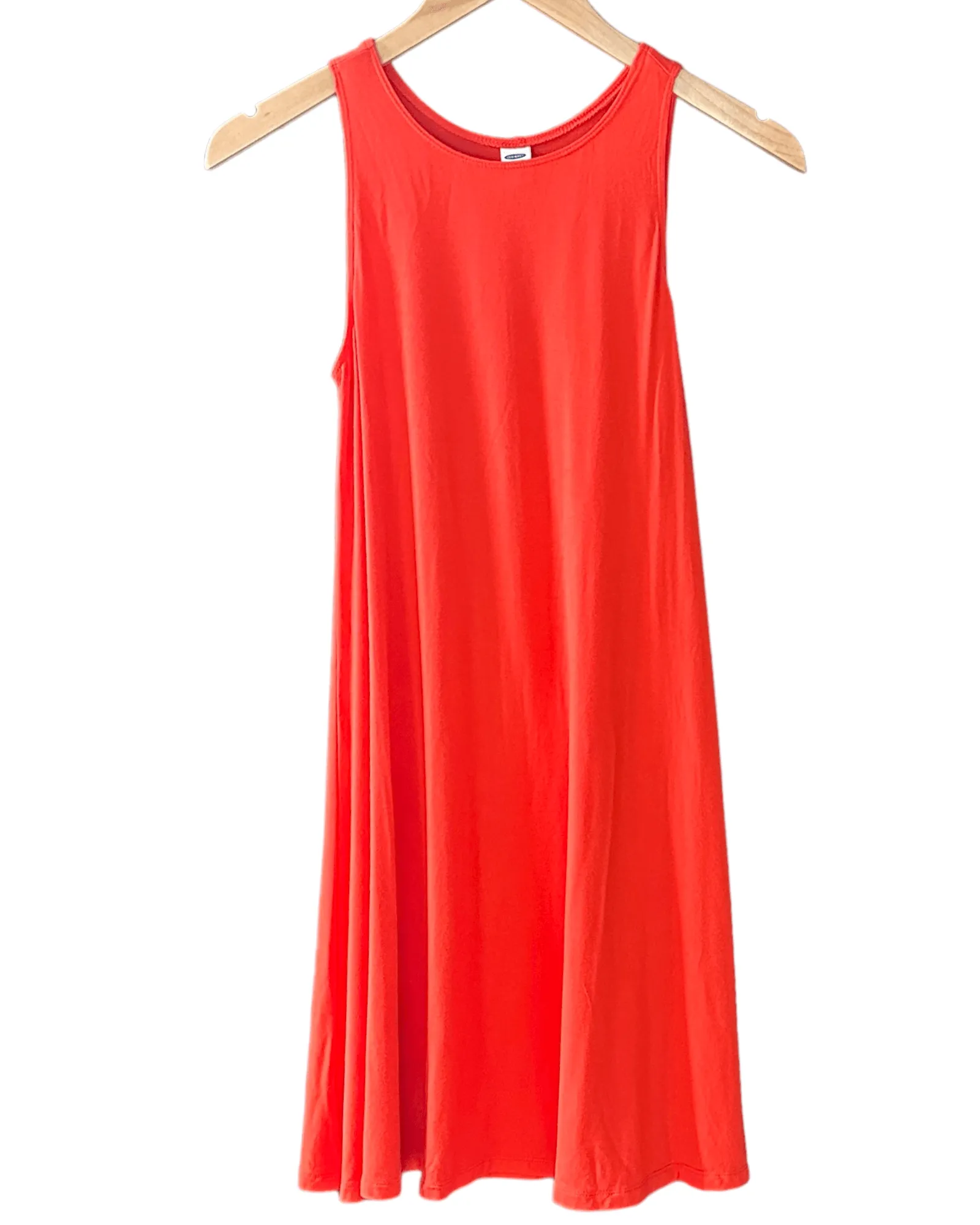 Bright Winter Blaze Sleeveless Mini Dress