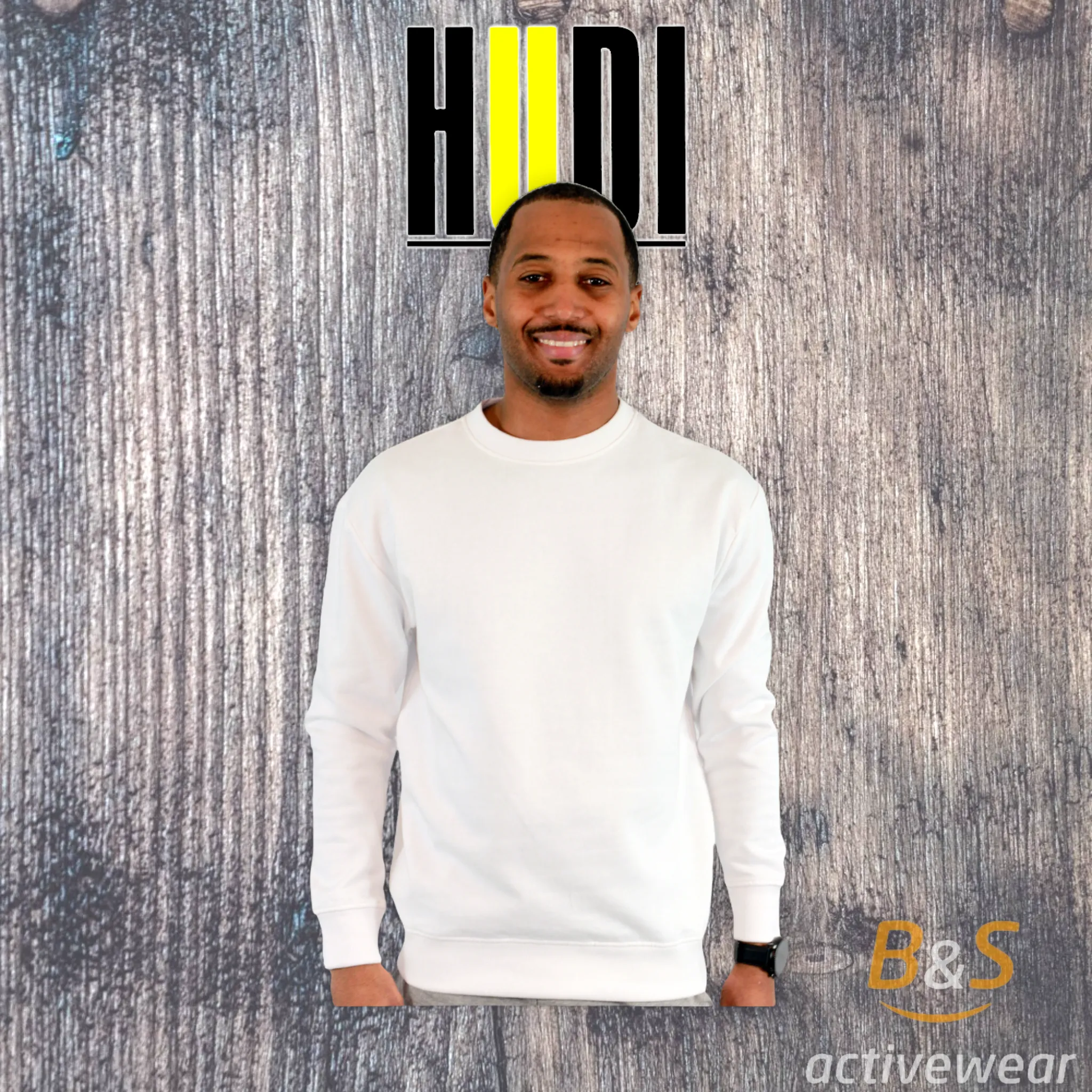 BSI 901 - HUDI Premium Comfortable UNISEX  Crew Neck Sweatshirt
