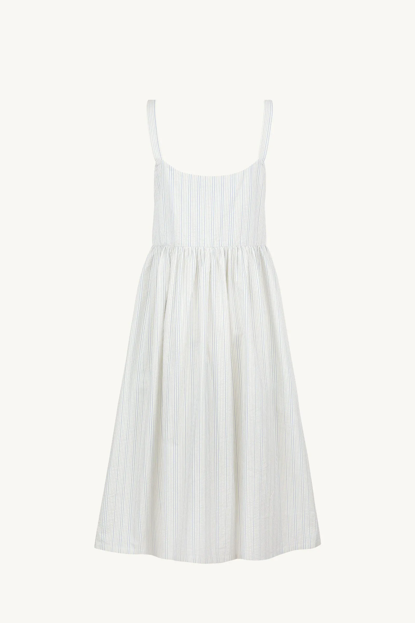 Canopy Dress -- Organic Cotton Seeksucker