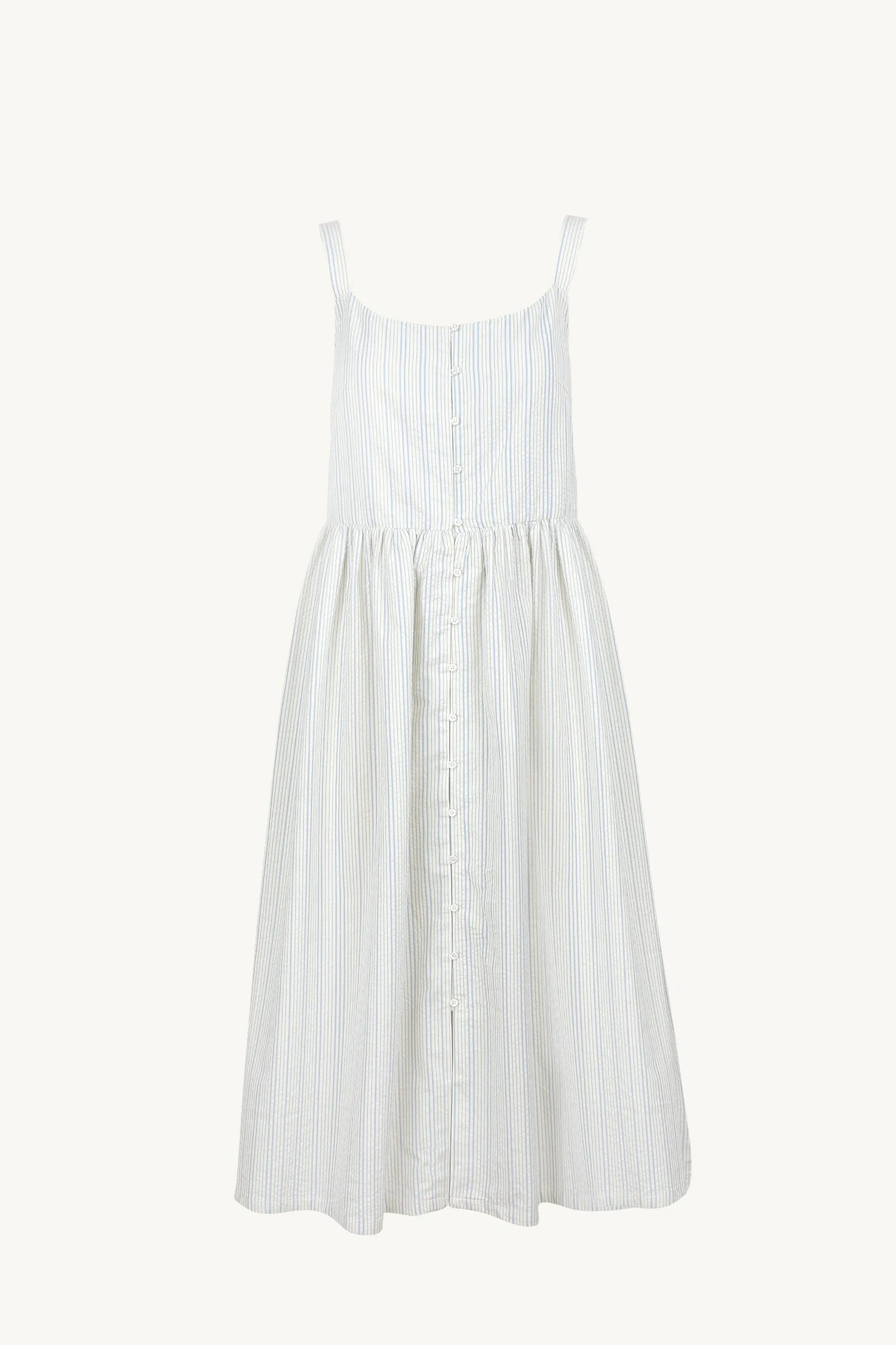 Canopy Dress -- Organic Cotton Seeksucker