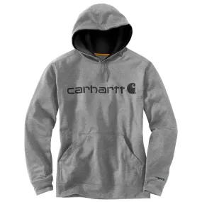 Carhartt Men's Asphalt Heather Force Extremes Signature Graphic Hooded Sweatshirt