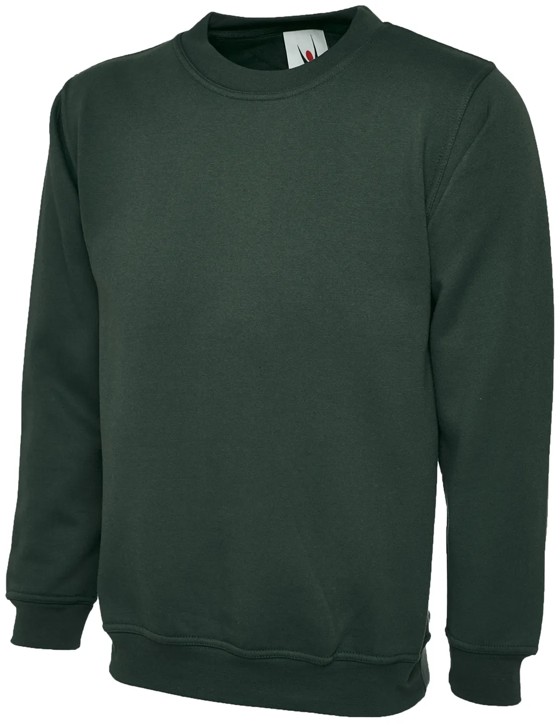 Childrens Classic Sweatshirt | Bottle Green
