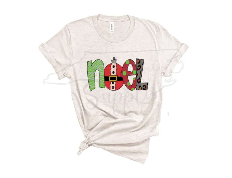 Christmas Sublimation Design -Animal Print Christmas PNG Noel Shirt Design Christmas Mug Design Christmas Shirt Design