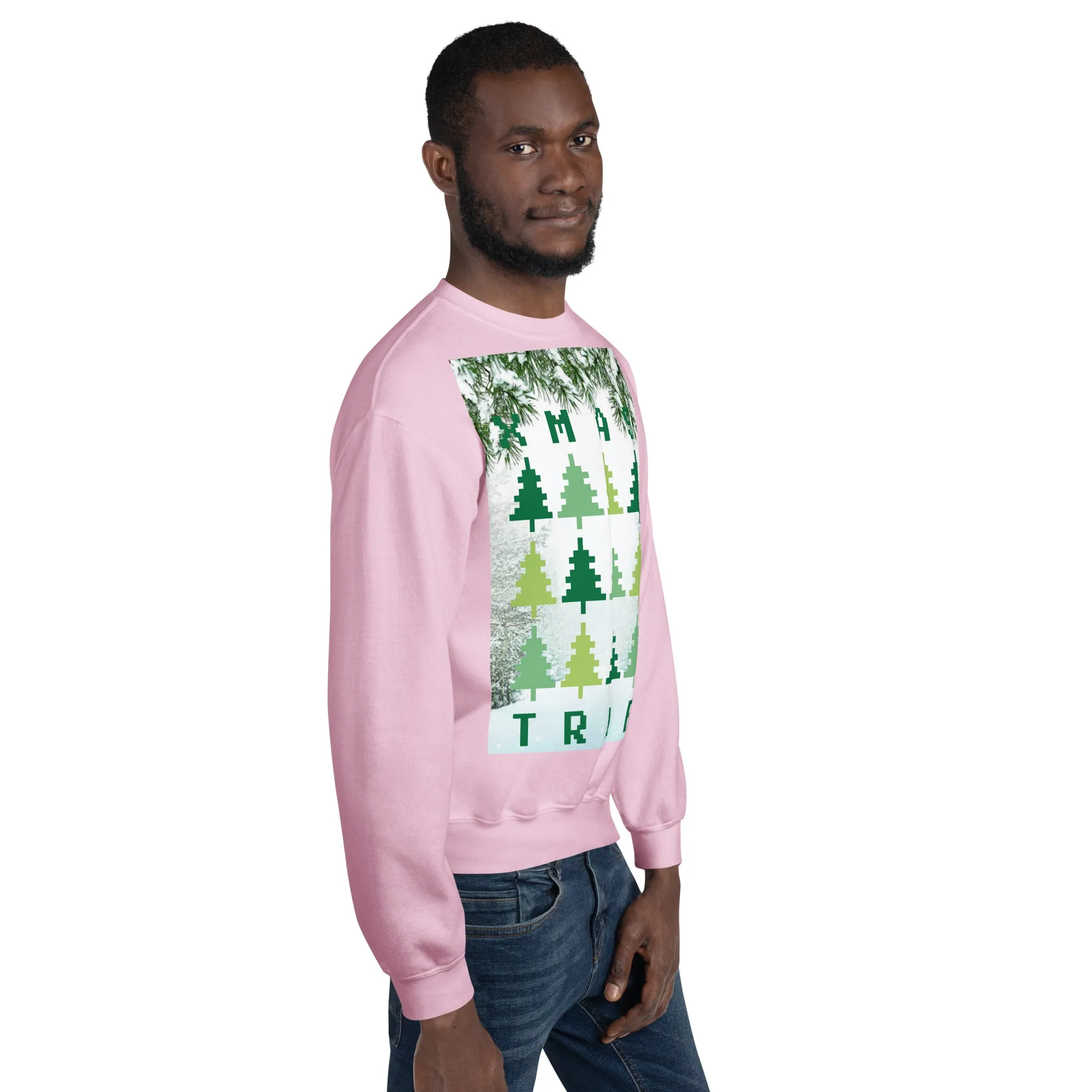 Christmas Tree Sweatshirt (Glamourange Christmas Sweatshirt Men)