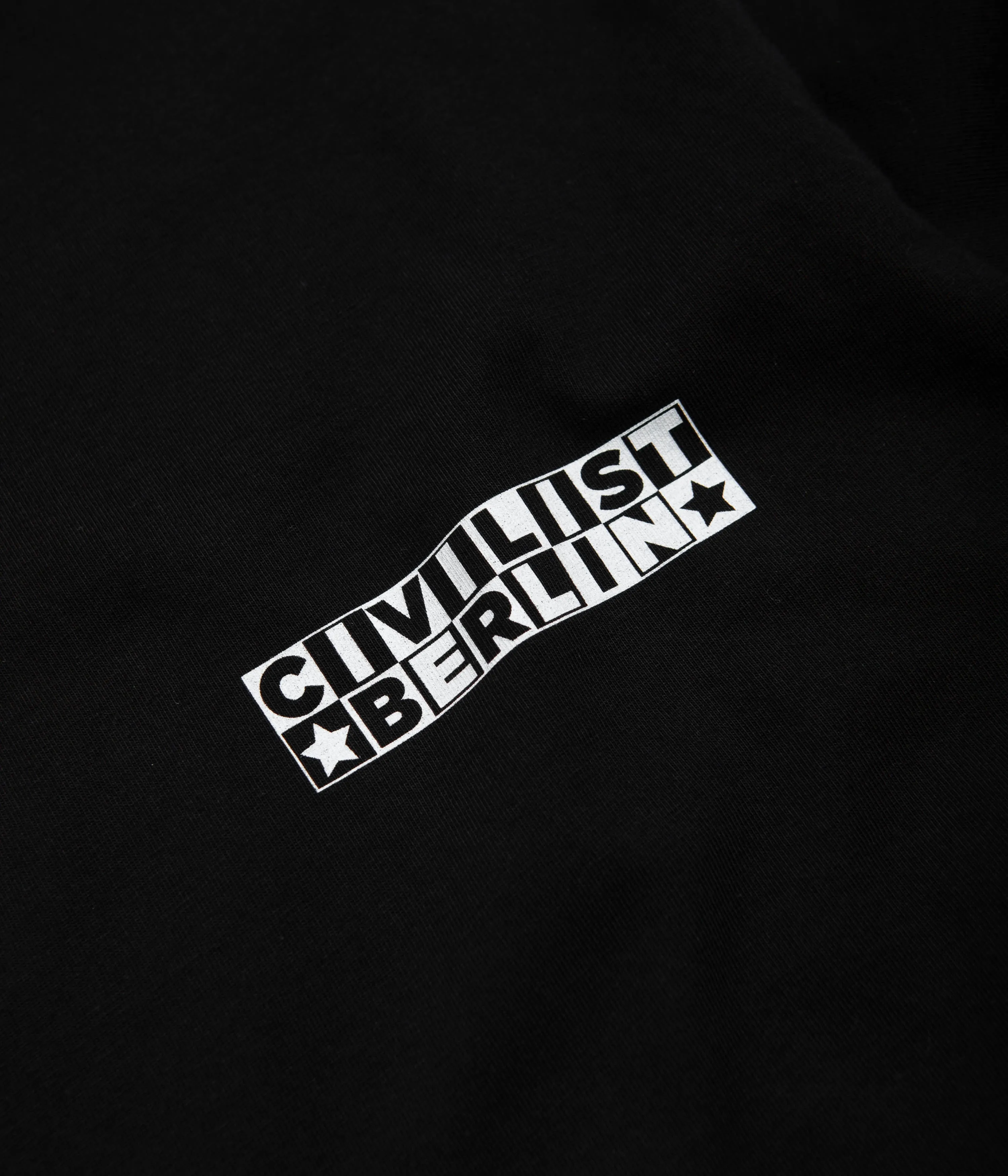 Civilist Monochrome T-Shirt - Black