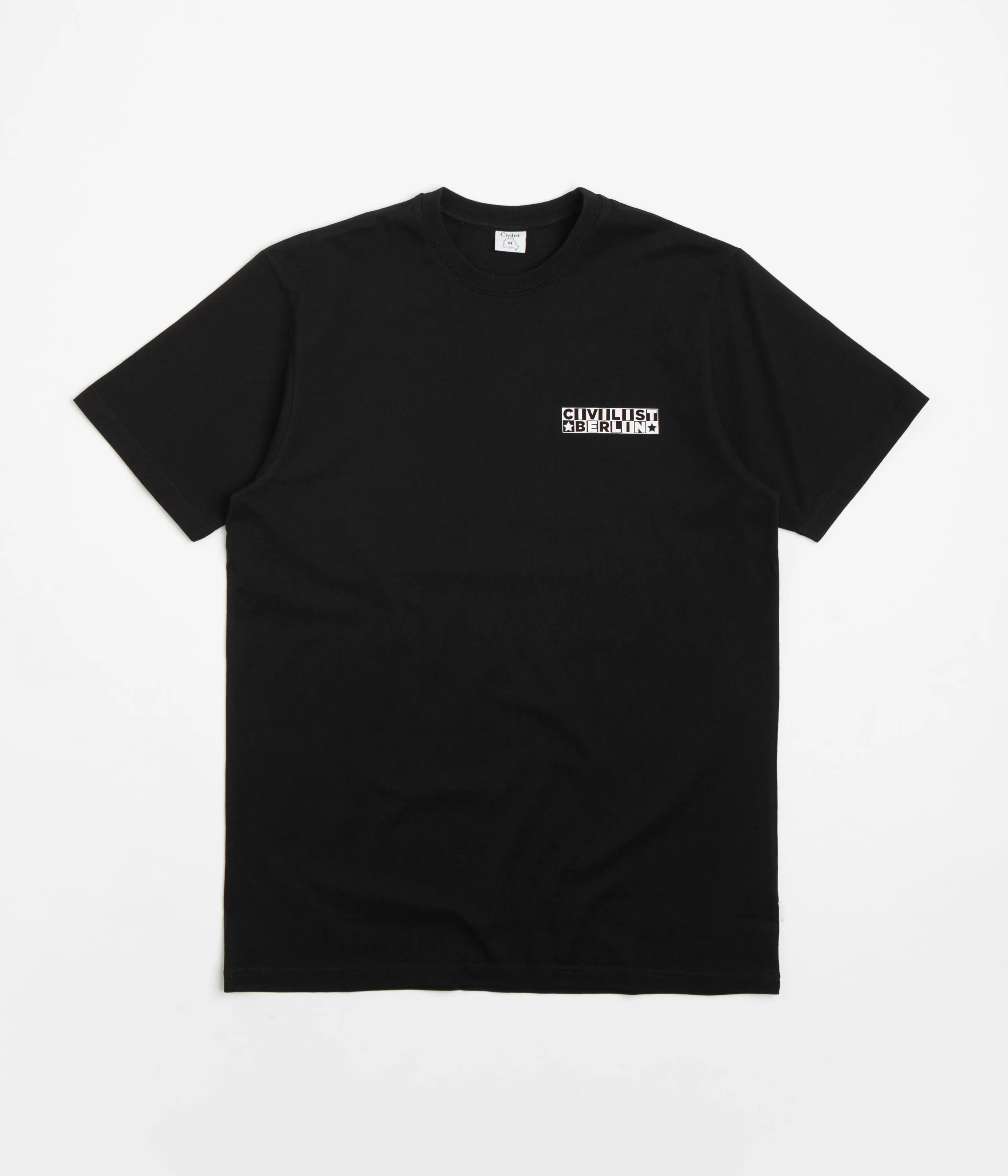 Civilist Monochrome T-Shirt - Black
