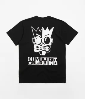 Civilist Monochrome T-Shirt - Black