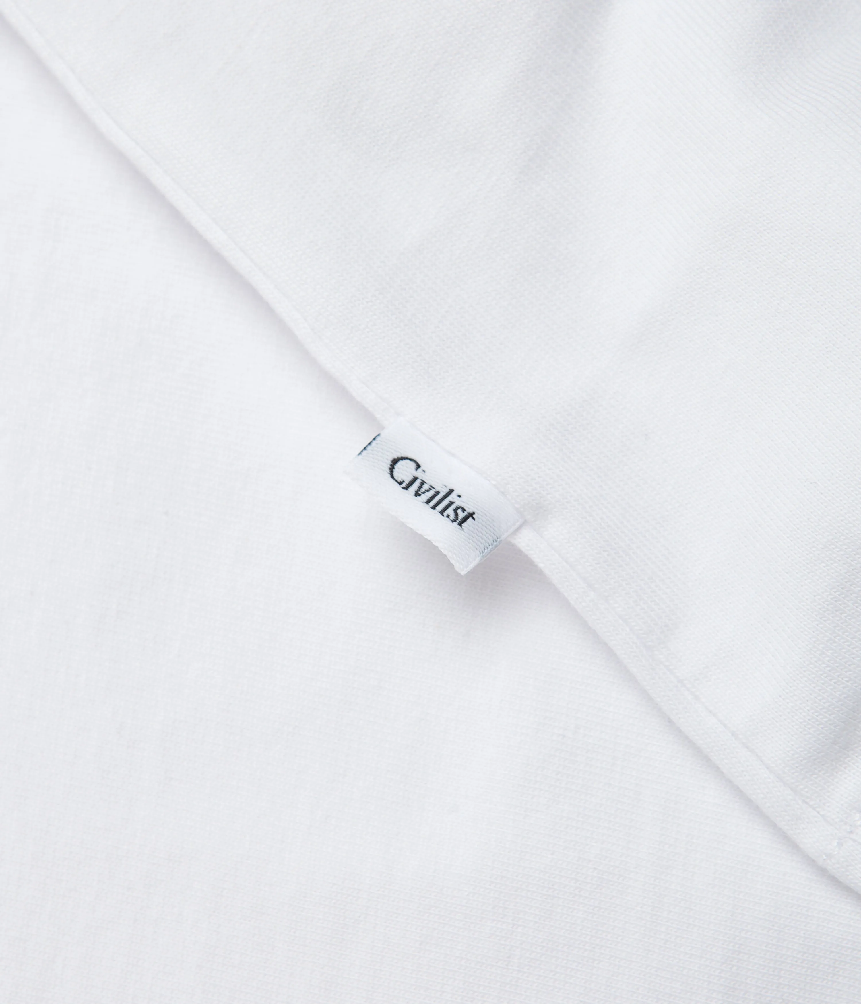 Civilist Monochrome T-Shirt - White