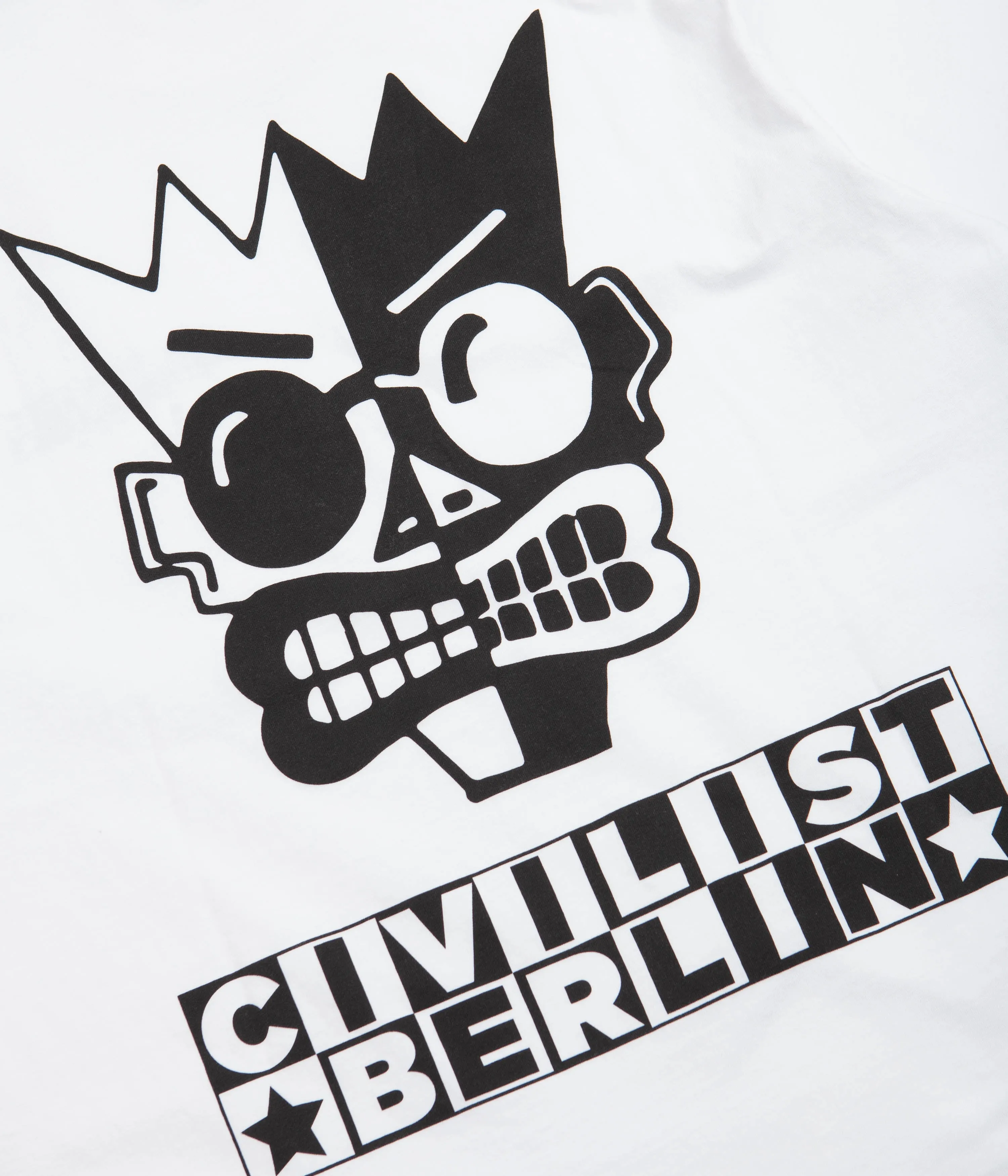Civilist Monochrome T-Shirt - White