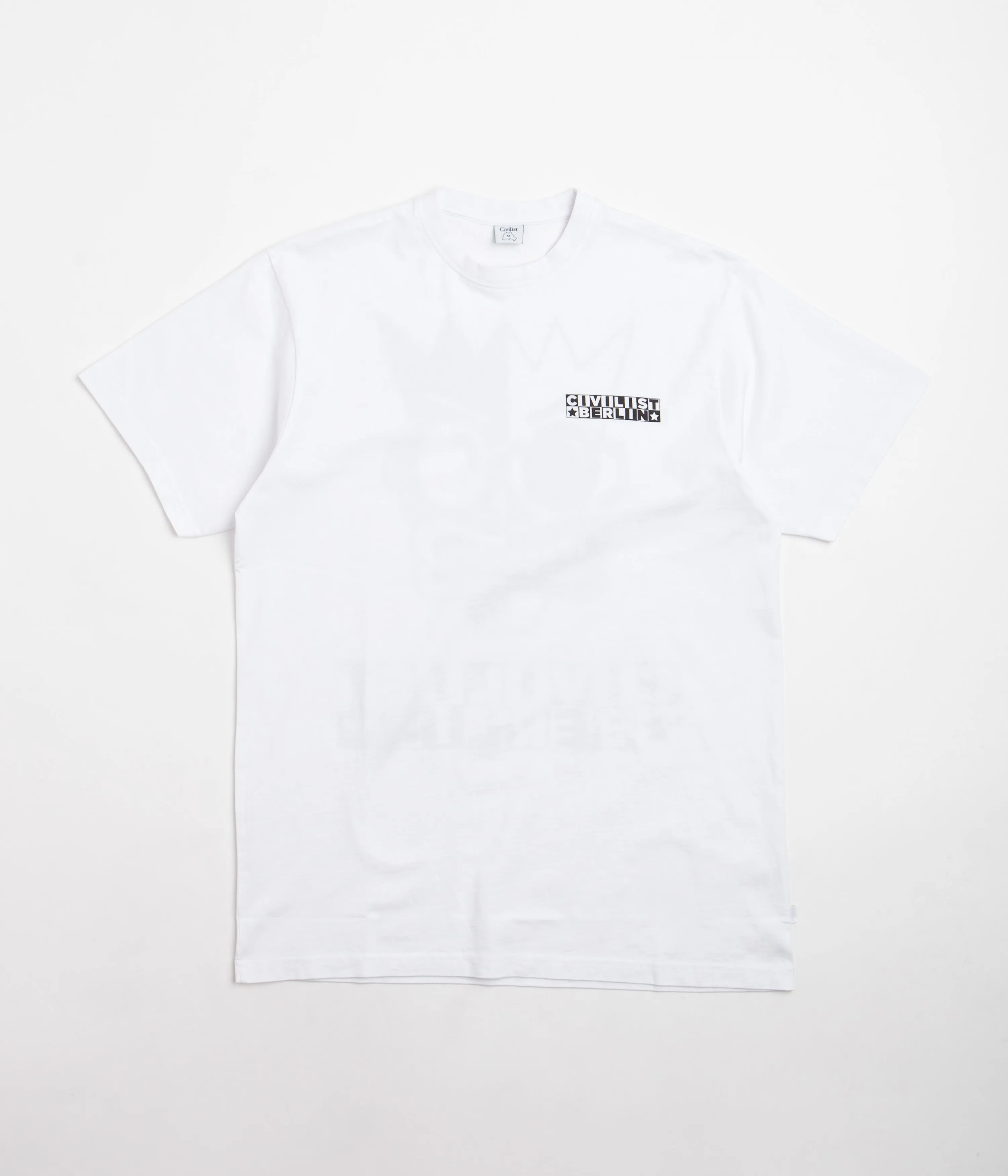 Civilist Monochrome T-Shirt - White
