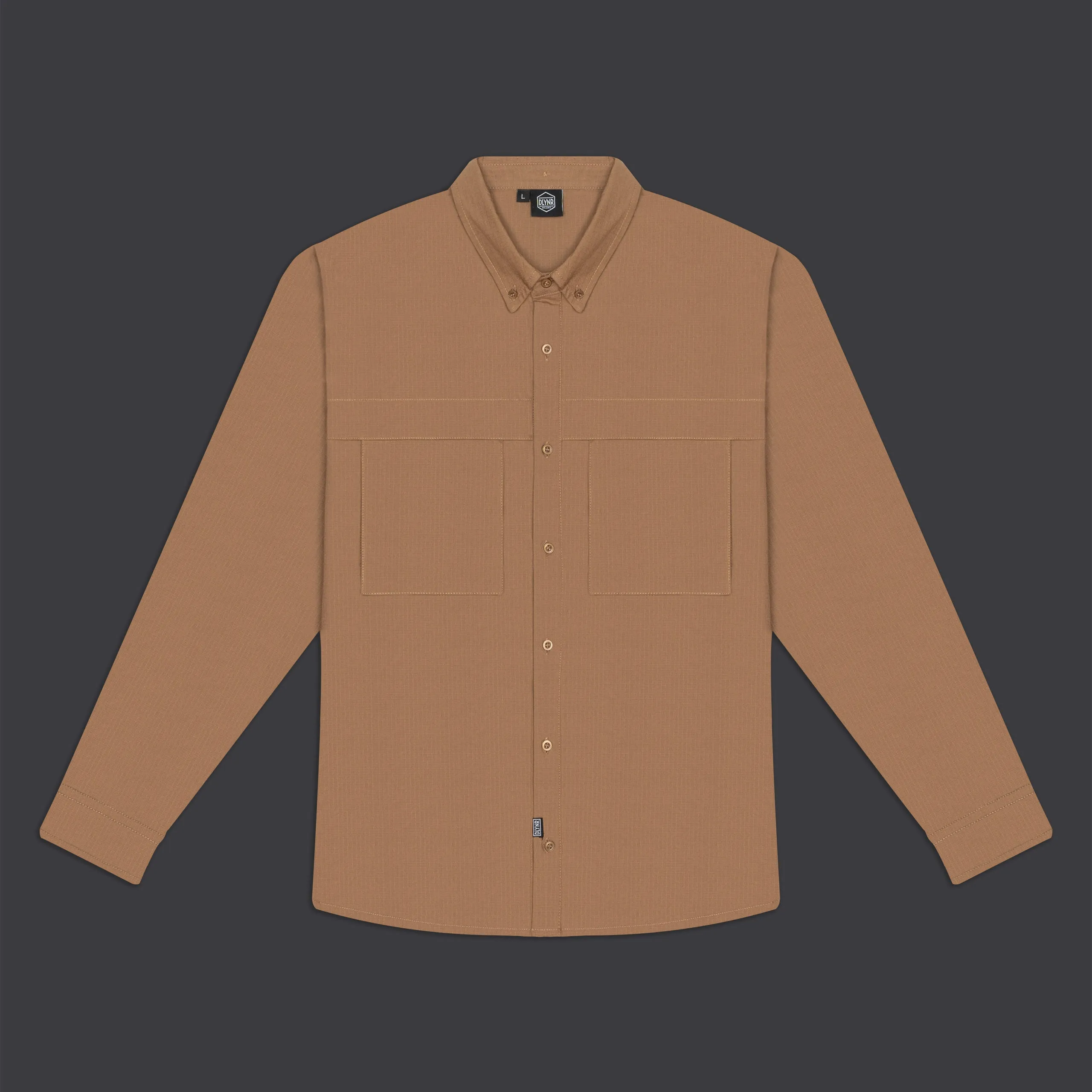 Cotton Ripstop Shirt Beige