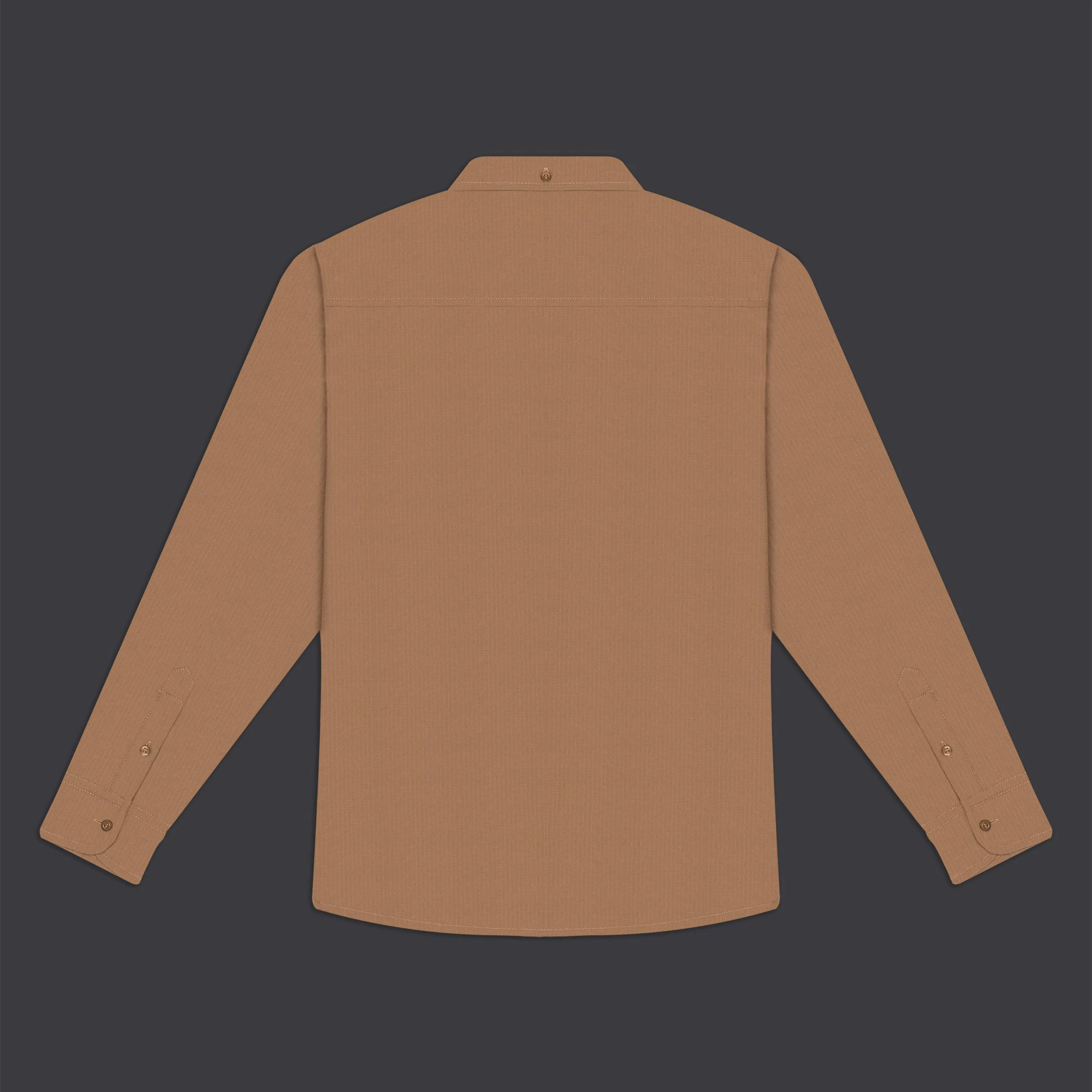Cotton Ripstop Shirt Beige