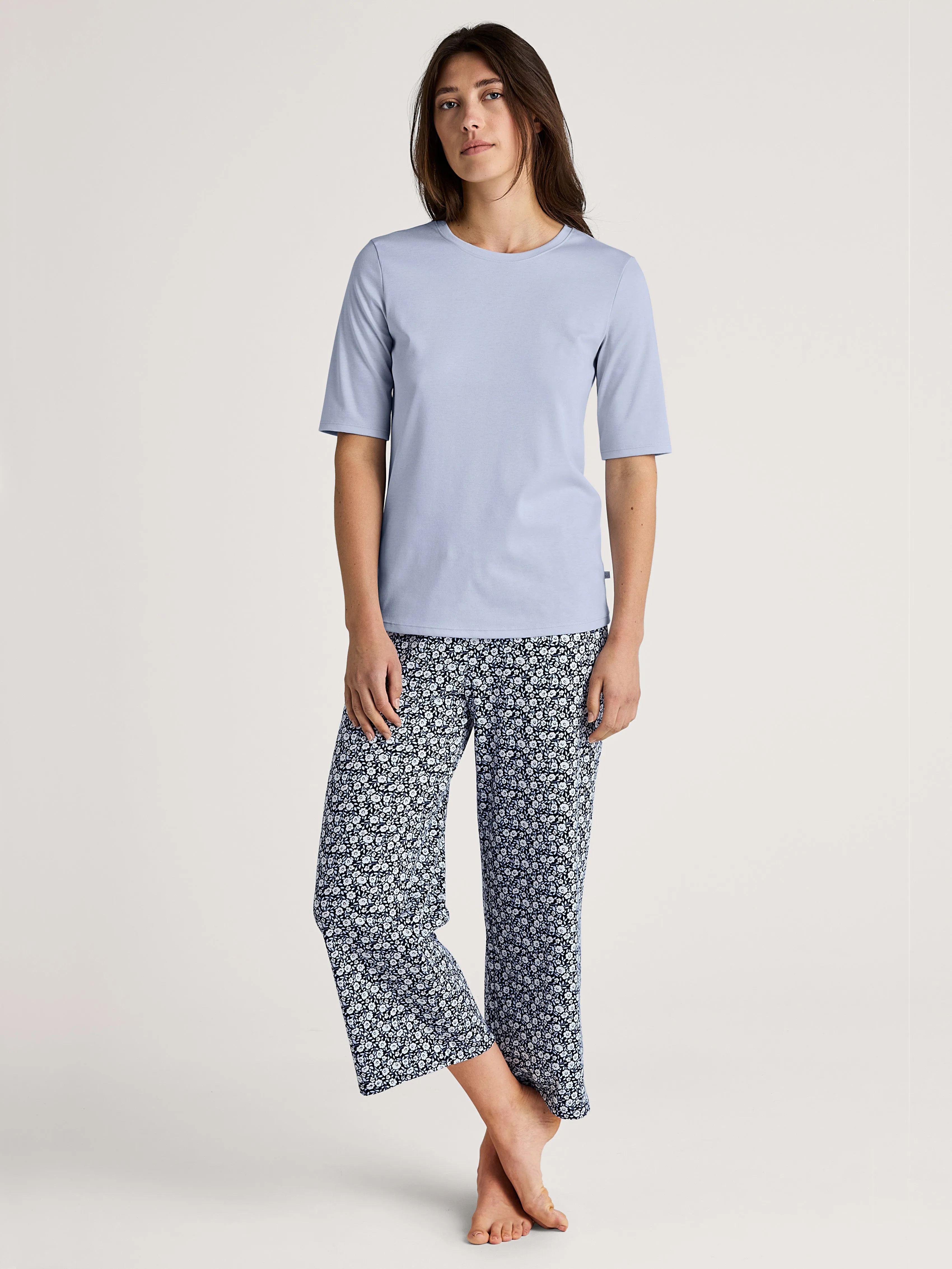 DAMEN Hose 7/8, peacoat blue