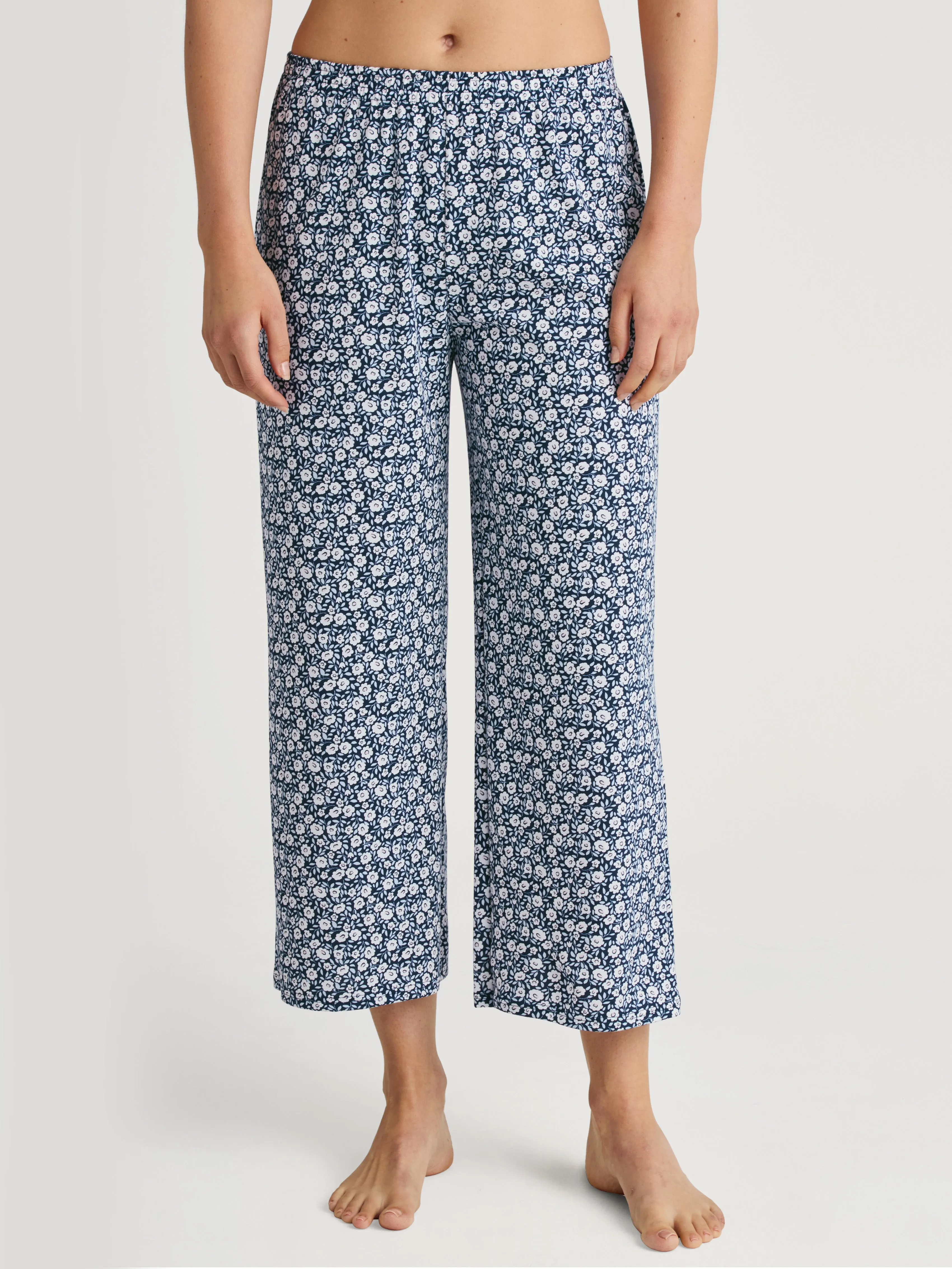 DAMEN Hose 7/8, peacoat blue