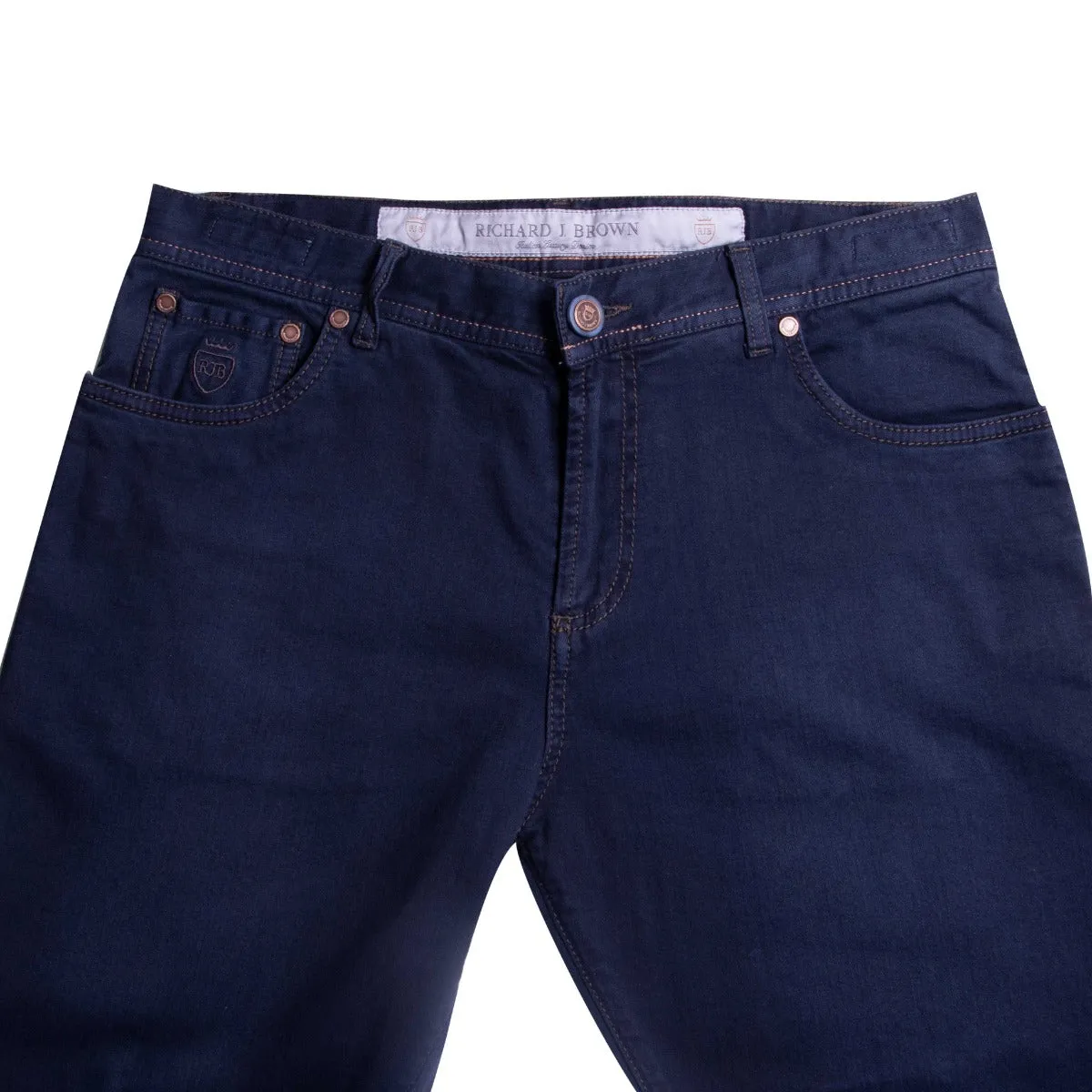 Dark Rinse 'Milano' Regular Fit Jeans