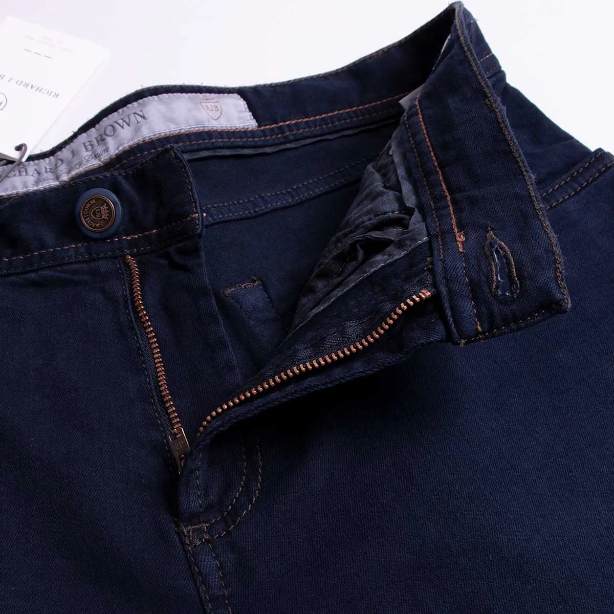 Dark Rinse 'Milano' Regular Fit Jeans