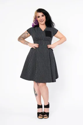 Deadbeat dress - Pinstripe