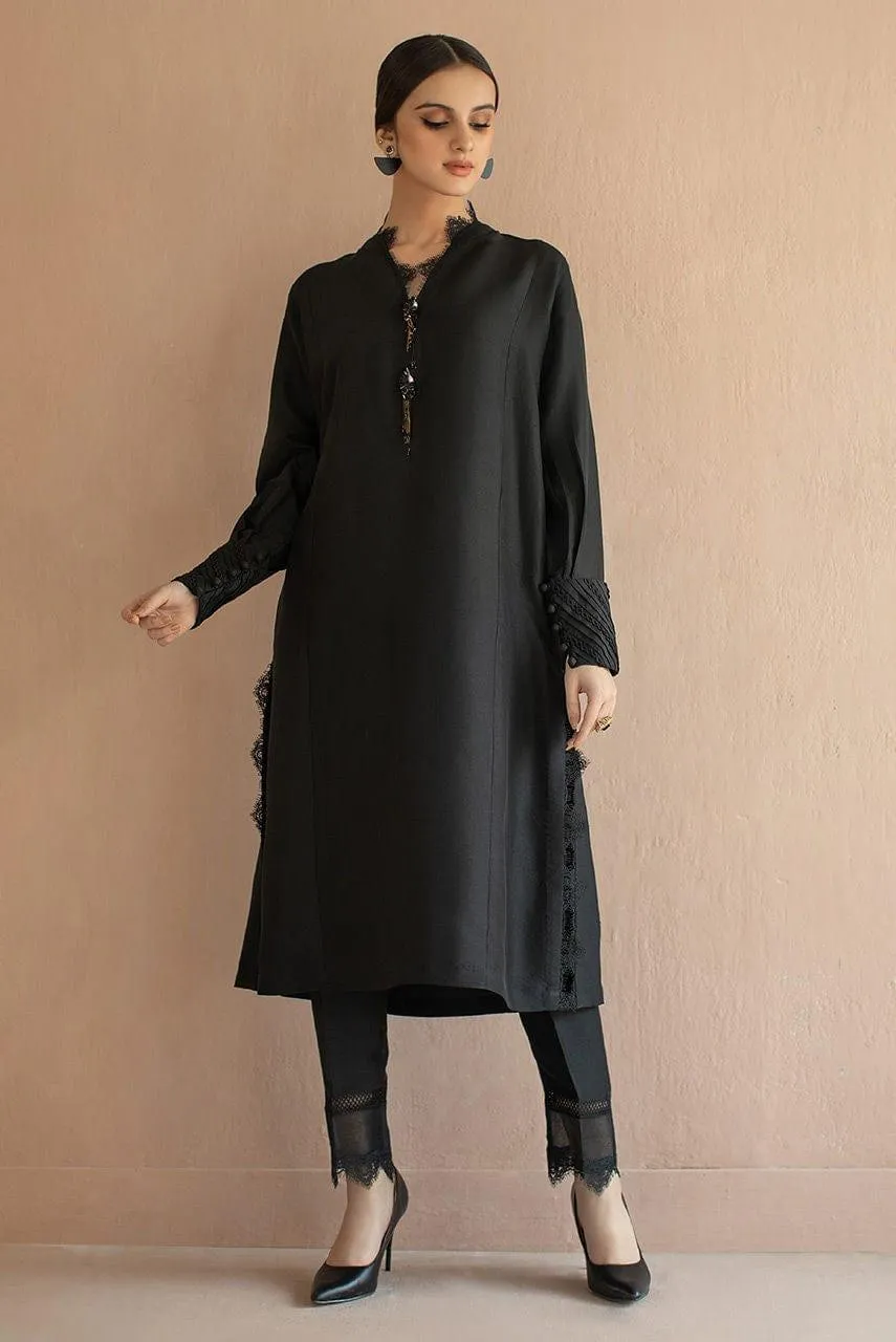 Deepak Perwani - Royal Black - Black - Kut216
