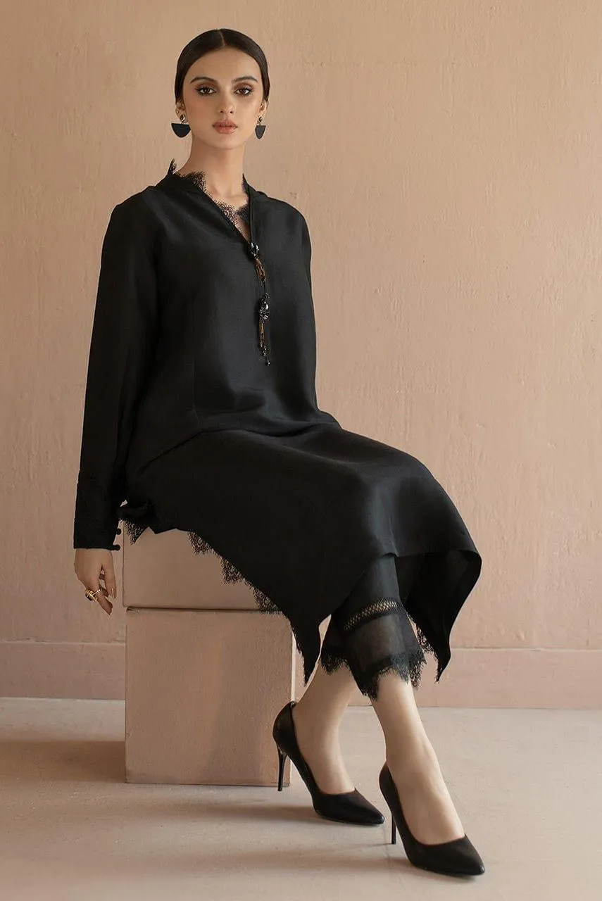 Deepak Perwani - Royal Black - Black - Kut216
