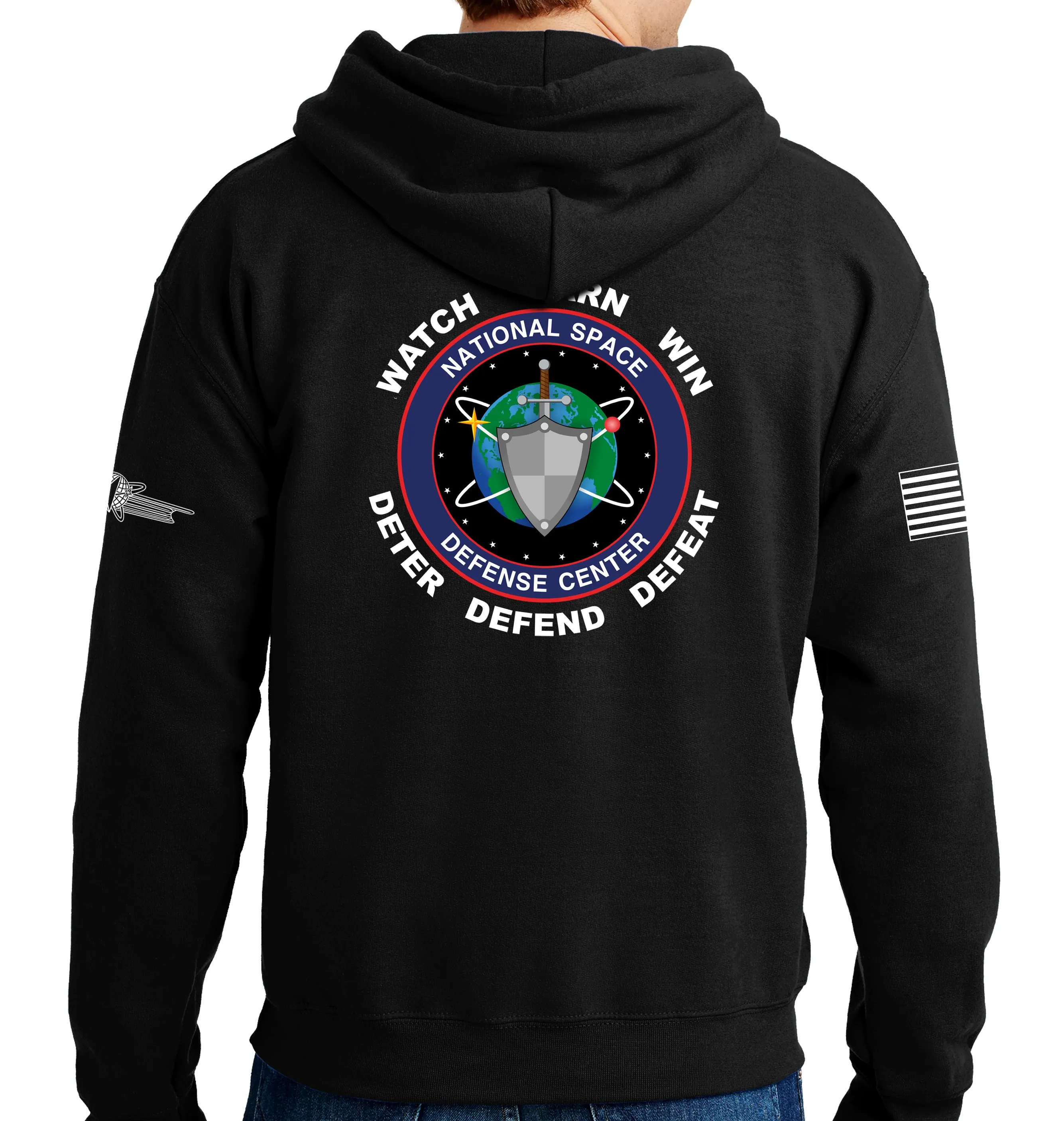 DEL 15 Unisex Hoodie Sweatshirt. This sweatshirt is NOT approved for PT.